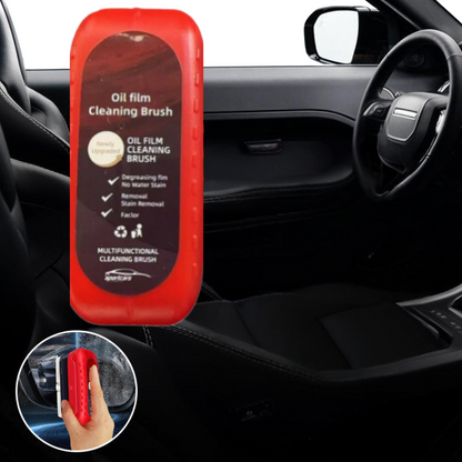 VitreZen™ -  Brosse et solution pour appliquer un film protecteur sur les vitres de voiture.