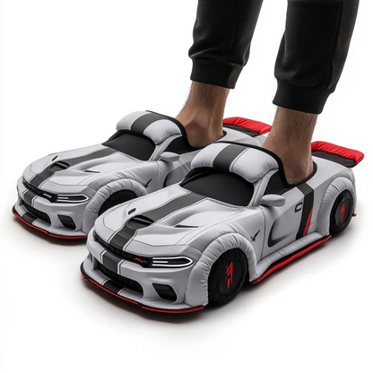 AutoChaussons™ - Des pantoufles qui roulent !